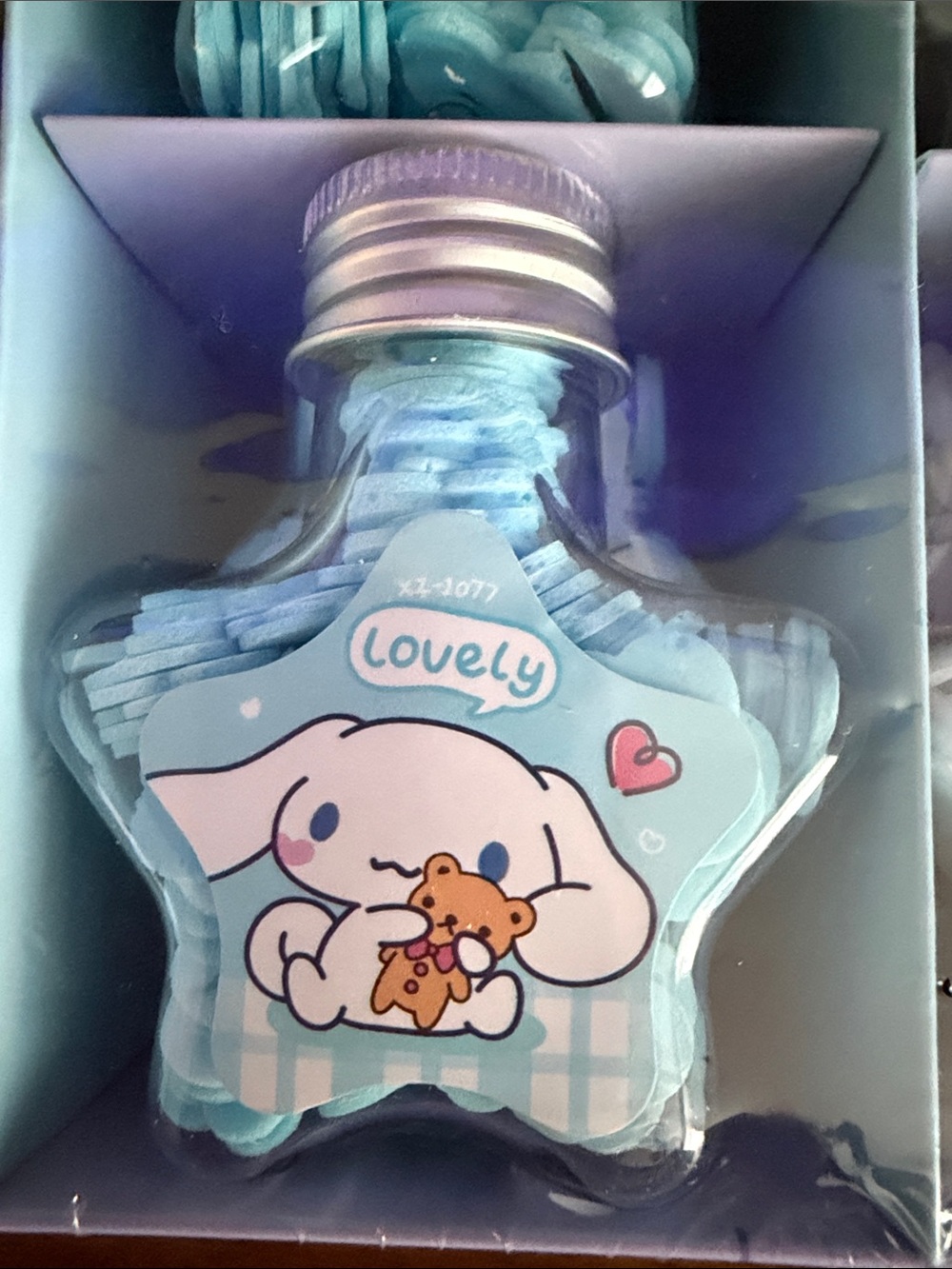 Cinna Lovely Star-Shaped Glass Bottle Small soaps